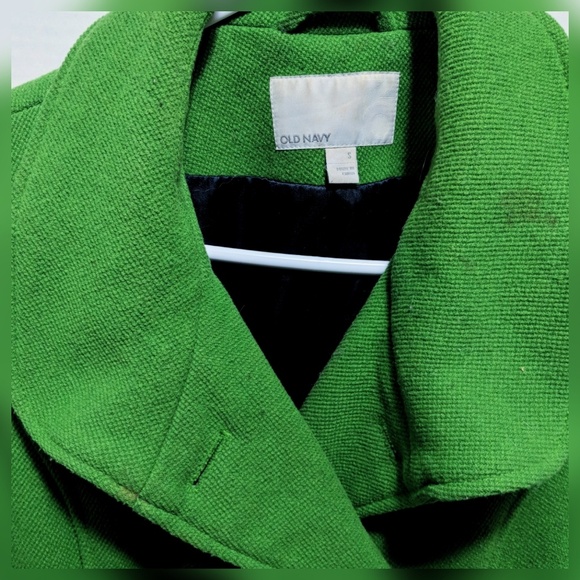 SOLD in BUNDLE Green Peacoat - Picture 3 of 5